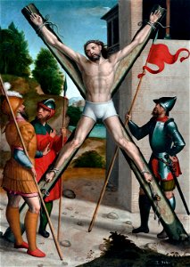 Martirio de San Andrés, por Juan Correa de Vivar