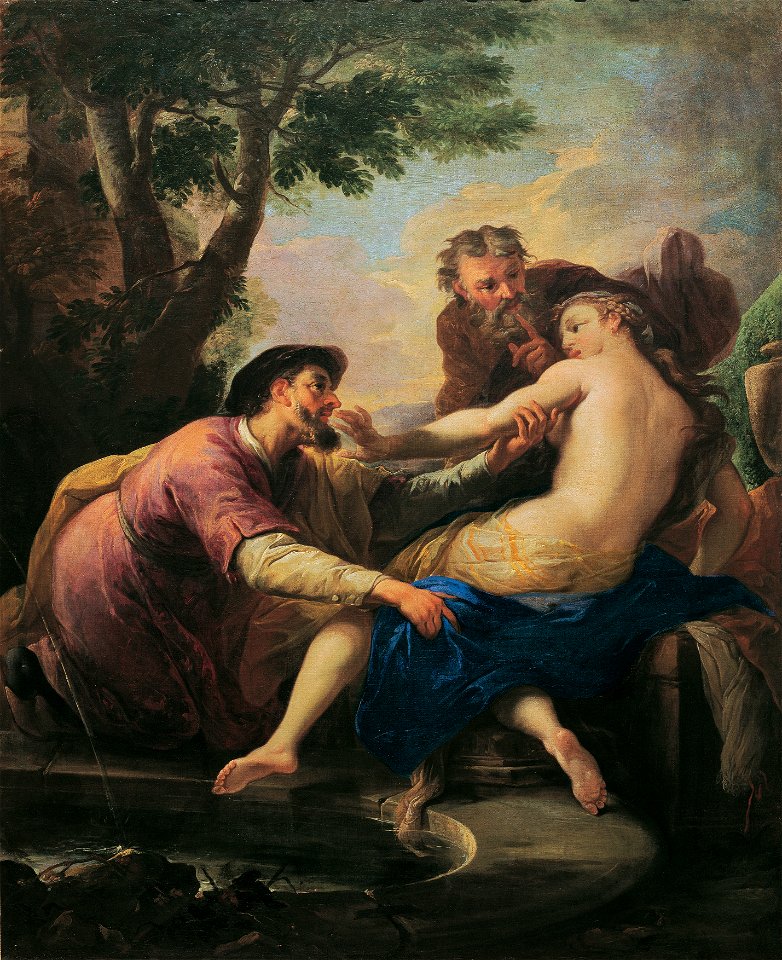 Martino Altomonte - Susanna und die beiden Alten - 4243 - Kunsthistorisches Museum