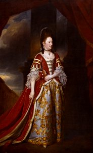 Mary Christina Conquest, Lady Arundell of Wardour (ca 1743-1813), by George Romney