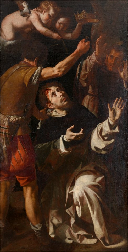 Martirio de San Pedro Mártir, de Jerónimo Jacinto Espinosa (Museo del Prado)