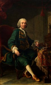 Martin van Meytens d.y. - Johann Michael von Grosser, Court Jeweller - NM 2356 - Nationalmuseum