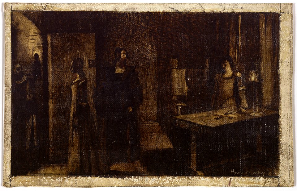 Martin, Henri - Le crucifix - 2015.23.1 - Maison de Victor Hugo