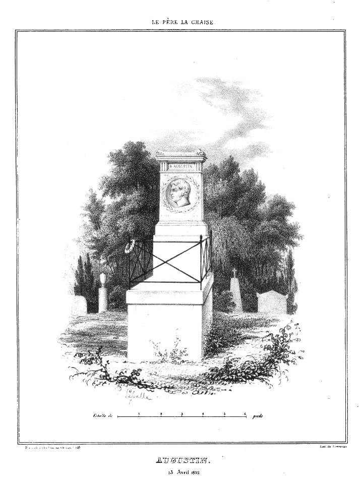 Marty - Les principaux monuments funéraires - Augustin