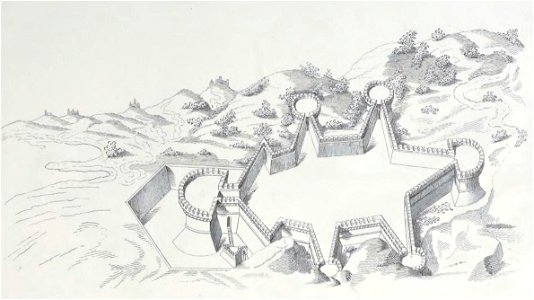 Martini - Trattato di architettura civile e militare, 1841, III (page 27 crop)