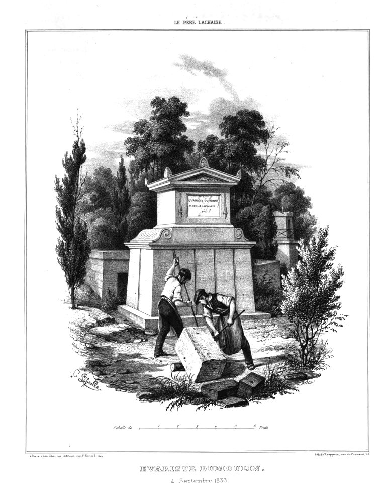 Marty - Les principaux monuments funéraires - Dumoulin