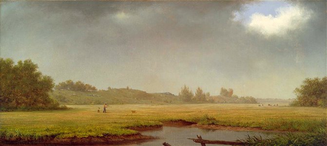 Martin Johnson Heade - Cloudy Day, Rhode Island - 47.1158 - Museum of Fine Arts