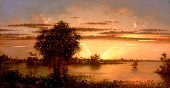 Martin Johnson Heade - Florida Sunrise - Google Art Project