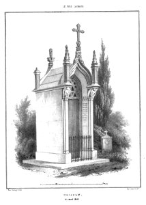 Marty - Les principaux monuments funéraires - Poisson
