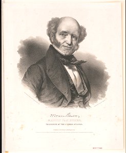 Martin Van Buren, President of the United States - from life & on stone by Chas. Fenderich Washn. City ; printed by P.S. Duval, Philada. LCCN2012648813