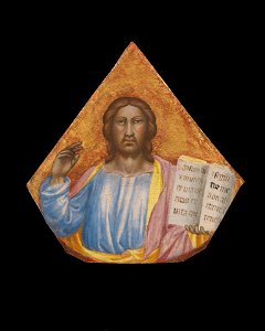Martino di Bartolomeo di Biagio - Savior in Benediction - 1942.322 - Yale University Art Gallery