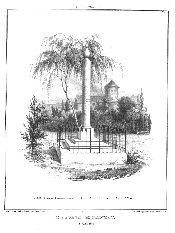 Marty - Les principaux monuments funéraires - Henrion de Pansey
