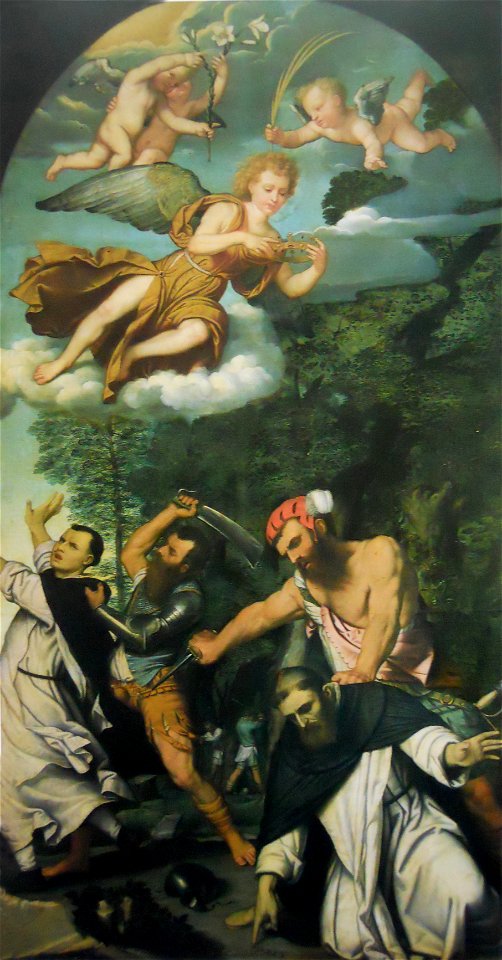 Martirio di San Pietro da Verona (Moretto)