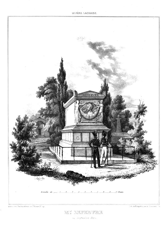Marty - Les principaux monuments funéraires - Lefebvre