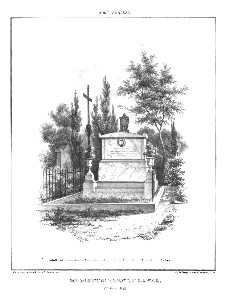 Marty - Les principaux monuments funéraires - Montmorency-Laval