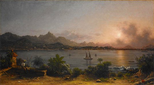 Martin Johnson Heade - The Harbor at Rio de Janeiro - 2006.76 - Crystal Bridges Museum of American Art