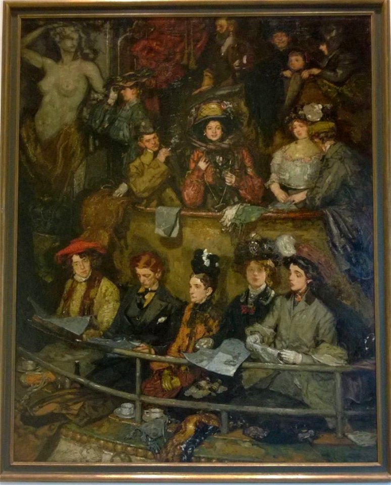 Martin Monnickendam - Schouwburgloge - 1912