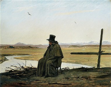Martinus Rørbye - Un voyageur