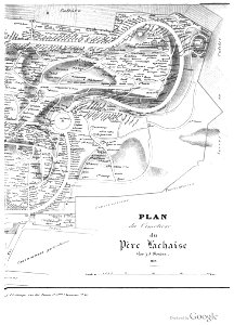 Marty - Les principaux monuments funéraires - Plan 02