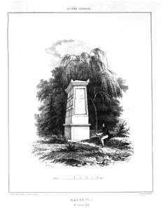 Marty - Les principaux monuments funéraires - Hachette