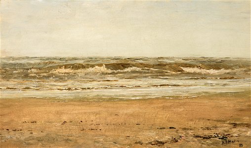Homer Dodge Martin - The Sea at Villerville