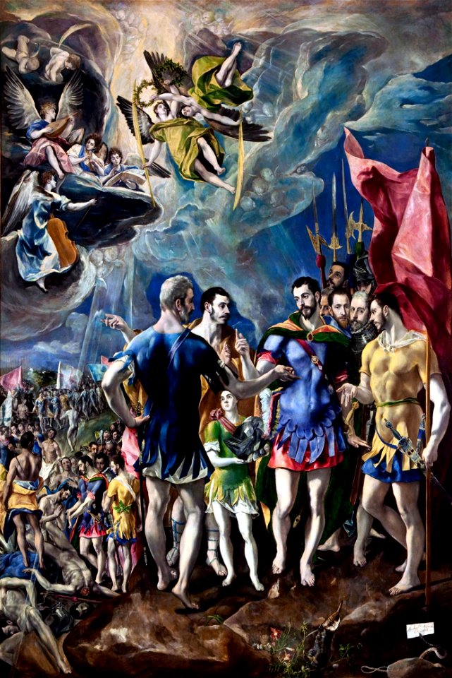 Martirio de San Mauricio El Greco
