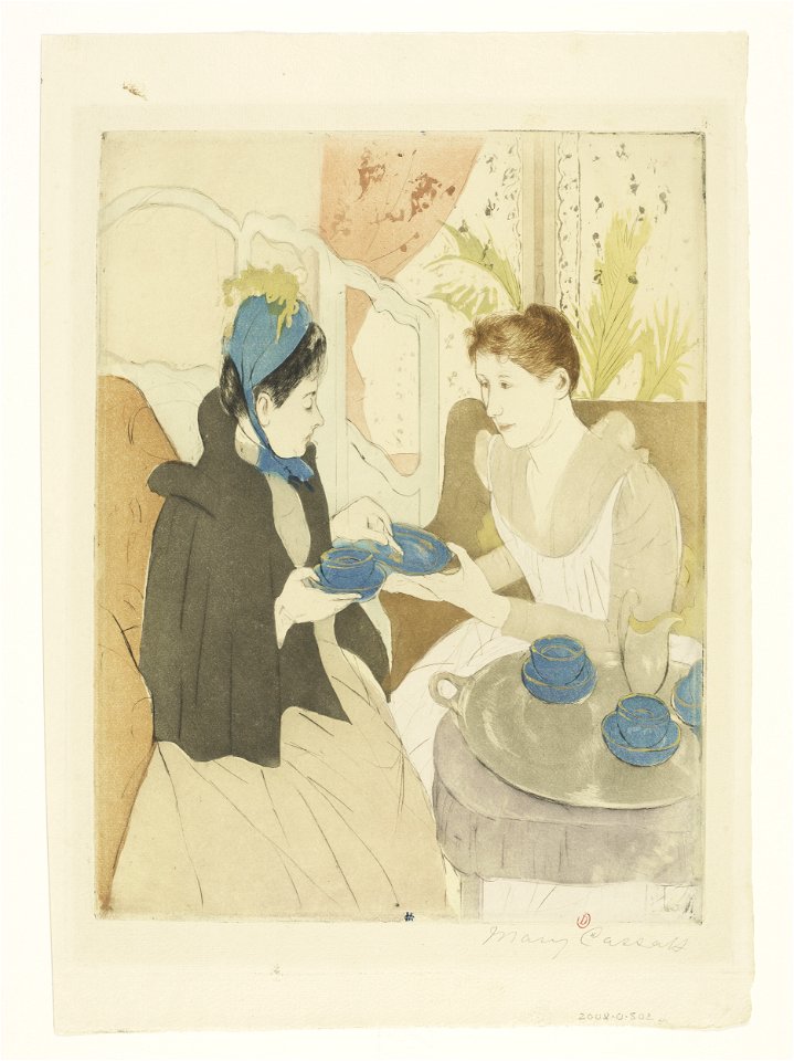 Mary Cassatt-Le The