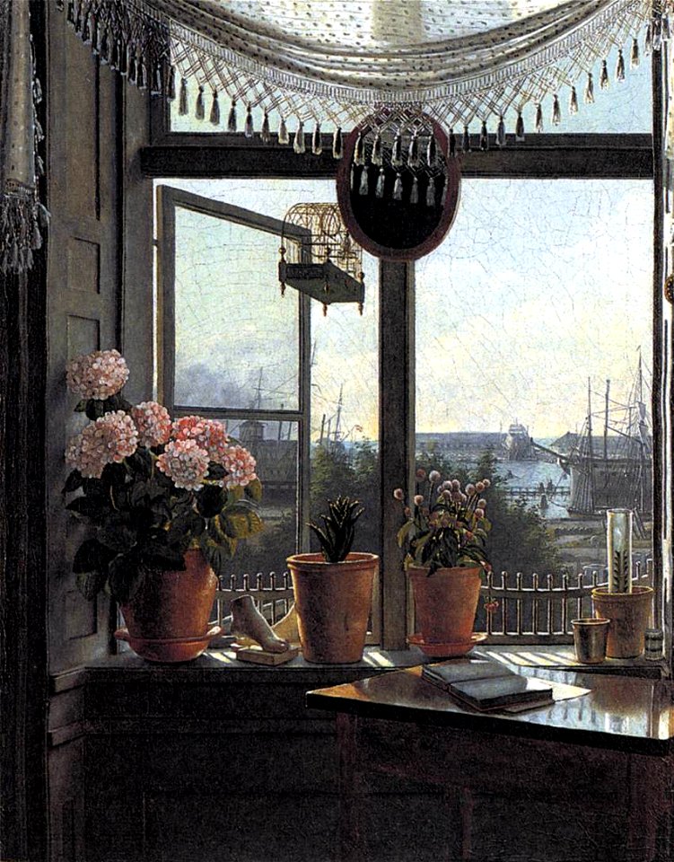 Martinus Rørbye - View from the Artist's Window - WGA20040
