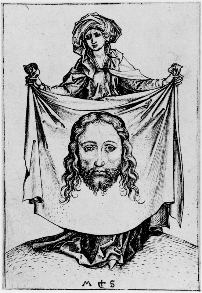 Martin Schongauer - Die heilige Veronika (L 71)