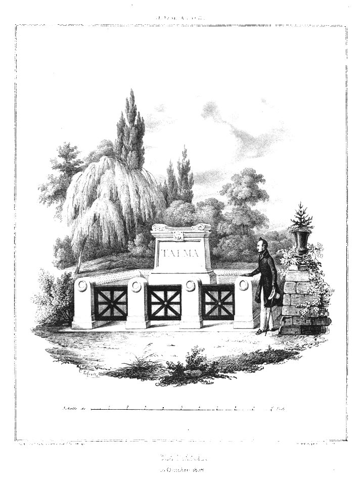 Marty - Les principaux monuments funéraires - Talma