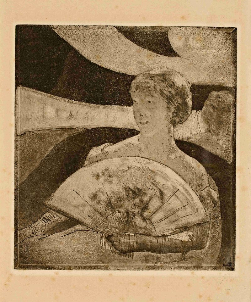 Mary Cassatt - In the Opera Box - Christies Sale 7986 Lot 86