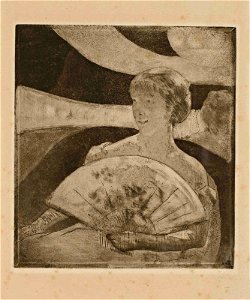 Mary Cassatt - In the Opera Box - Christies Sale 7986 Lot 86