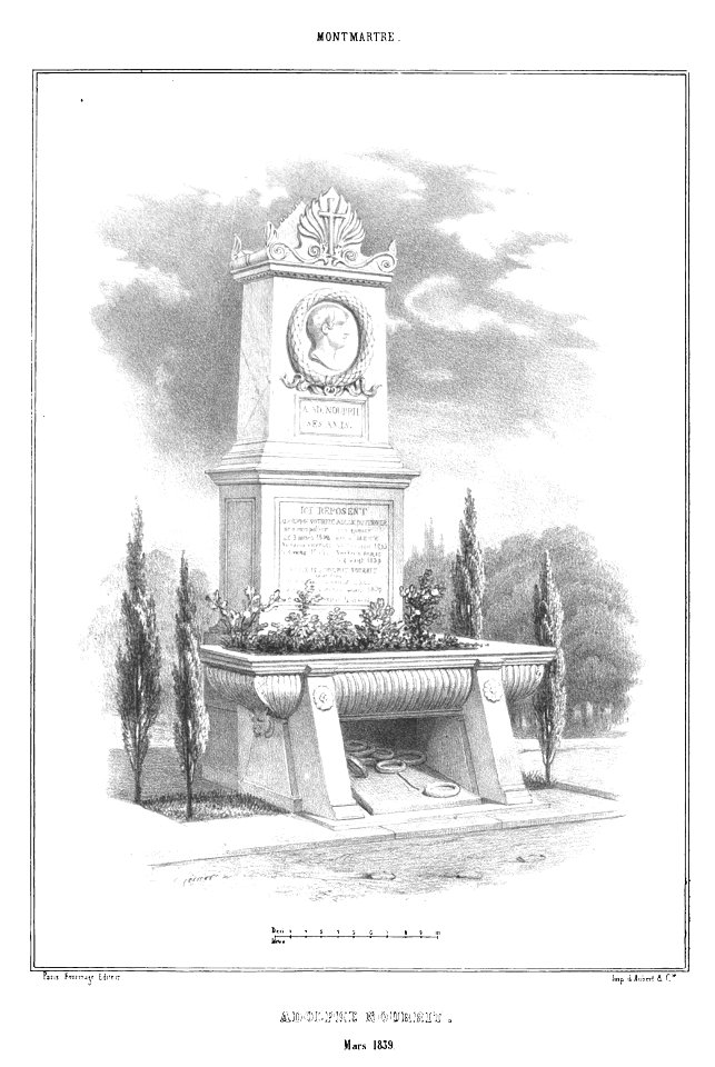 Marty - Les principaux monuments funéraires - Nourrit
