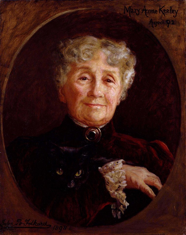 Mary Ann Keeley (née Goward) by Julia Bracewell Folkard