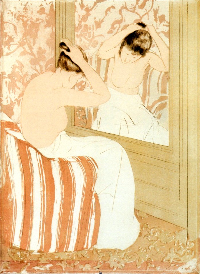 Mary Cassatt - The Coiffure - NGC 29882