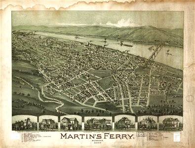 Martin's Ferry, Ohio 1899 LOC gm71005336