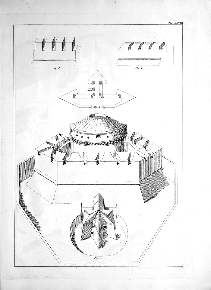 Martini - Trattato di architettura civile e militare, 1841, III-0067