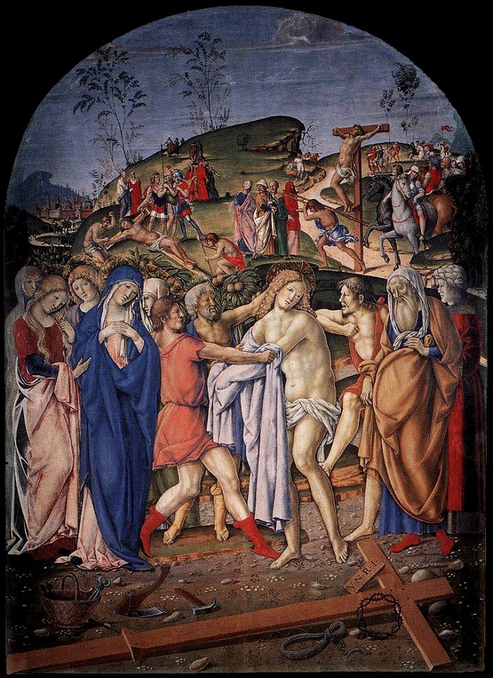 Francesco di Giorgio, Disrobing of Christ