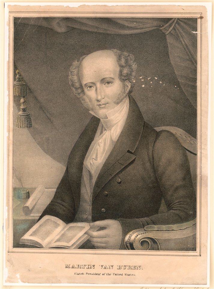 Martin Van Buren. Eighth president of the United States LCCN91705245