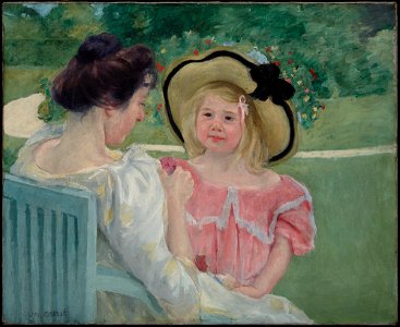 Mary Cassatt - In the Garden - 22.6 - Detroit Institute of Arts