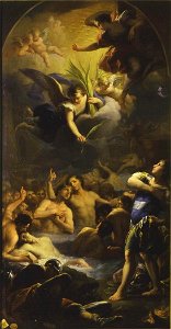 Martirio de San Melitón y los mártires de Sebaste, de Mariano Salvador Maella (Real Academia de Bellas Artes de San Fernando)