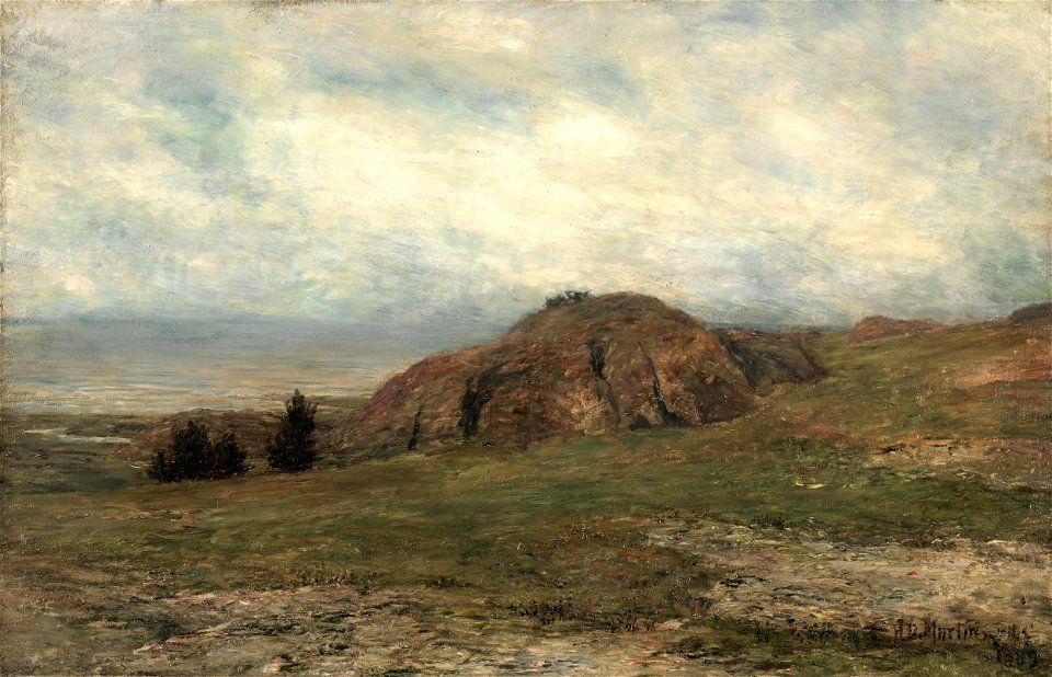 Homer Dodge Martin - Wild Coast, Newport - 1923.1118 - Cleveland Museum of Art