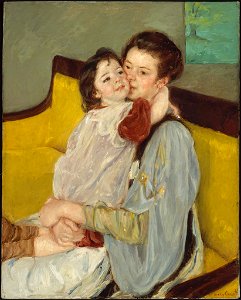 Mary Stevenson Cassatt - Caresse Maternelle - 1970.252 - Museum of Fine Arts