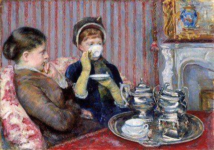 Mary Cassatt - The Tea - MFA Boston 42.178