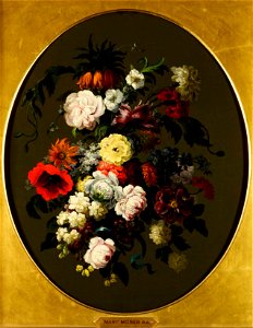 Mary Moser (1744-1819) - A Bunch of Flowers - RCIN 402459 - Royal Collection