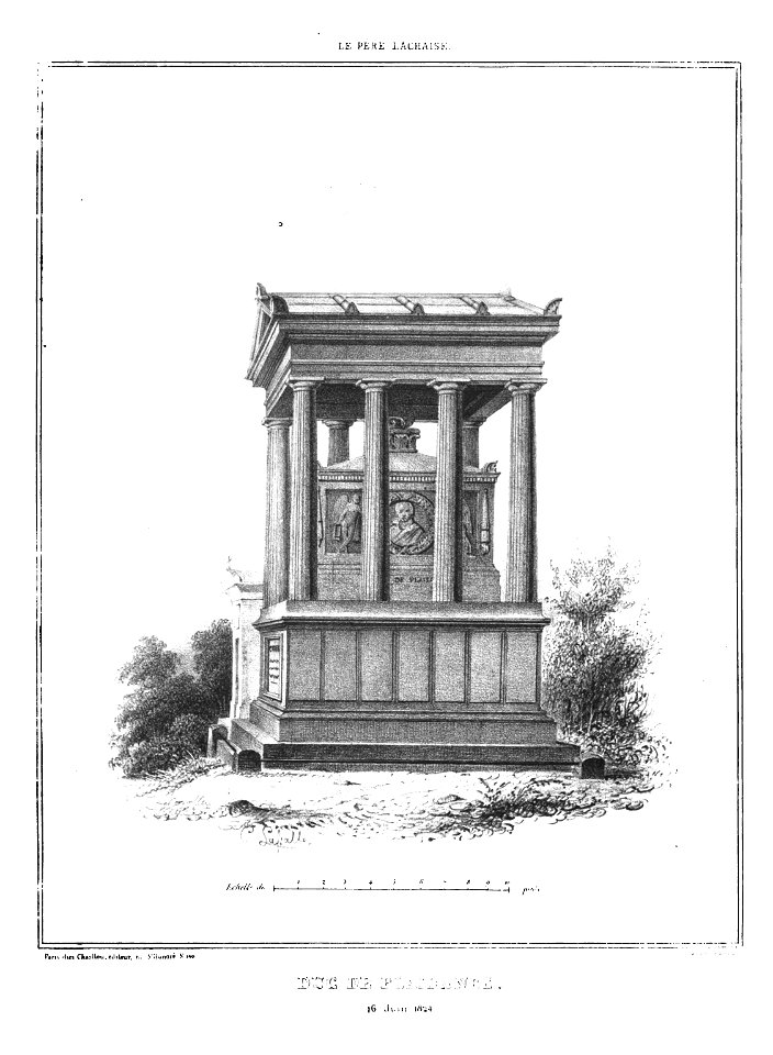 Marty - Les principaux monuments funéraires - Lebrun