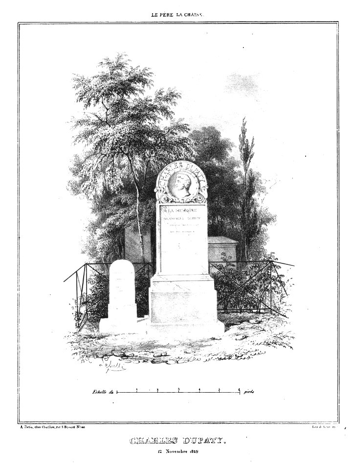 Marty - Les principaux monuments funéraires - Dupaty
