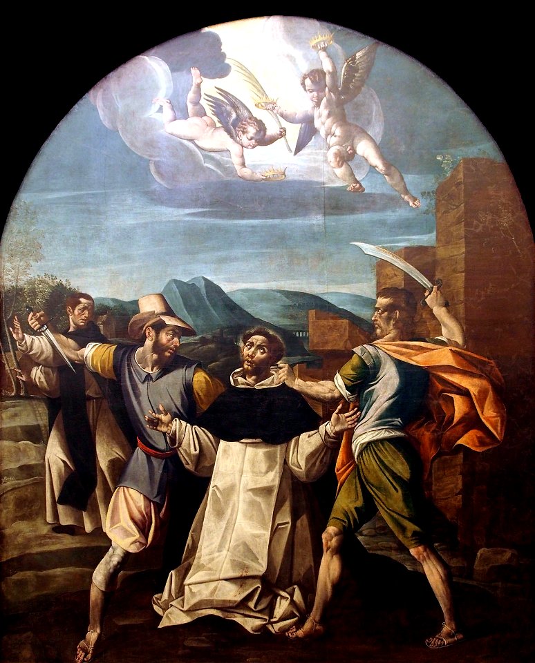 Martirio de San Pedro de Verona - Juan de Peñalosa y Sandoval