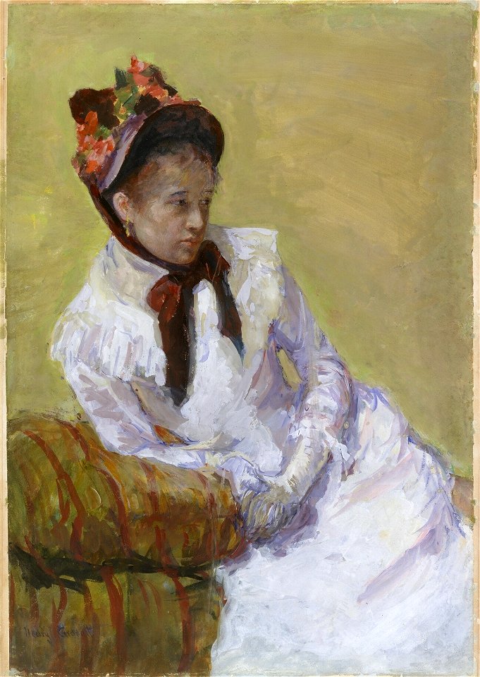Mary Cassatt - Portrait of the Artist - MMA 1975.319.1