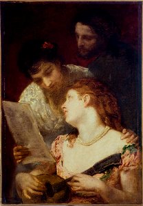 Mary Cassatt - La musique (music party) - PPP3737 - Musée des Beaux-Arts de la ville de Paris
