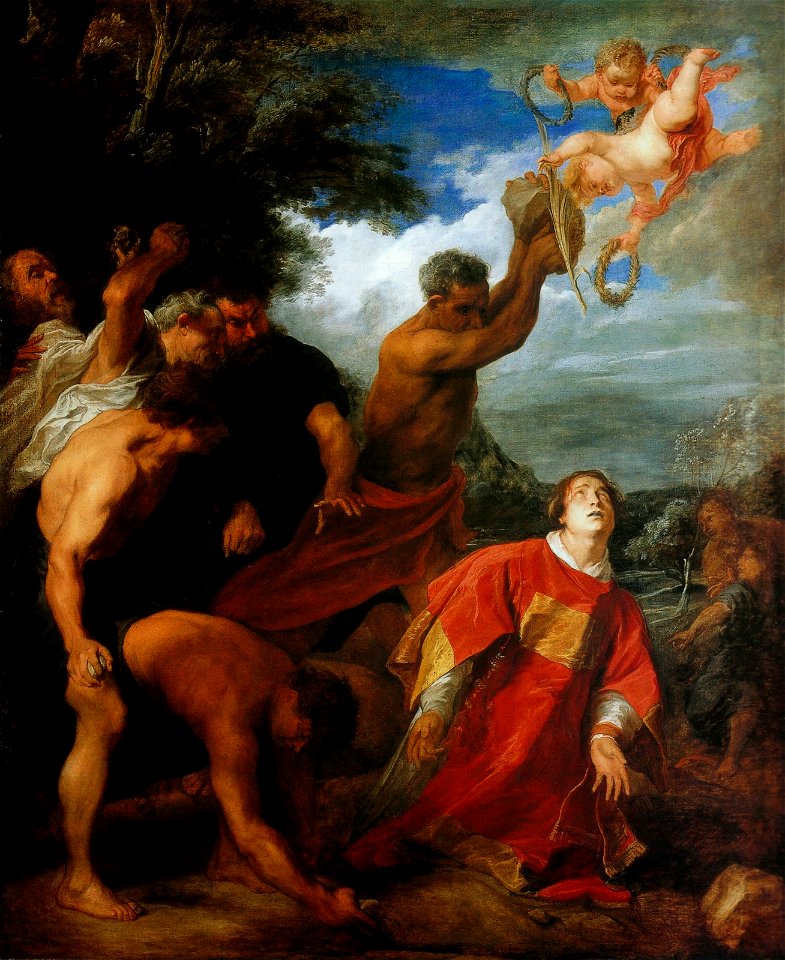 Martirio di santo Stefano - Van Dyck